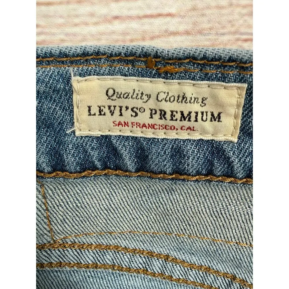 Levi's‎ Premium 541 Athletic Fit Tapered Leg Jeans Mens 36x30 Blue Medium Wash